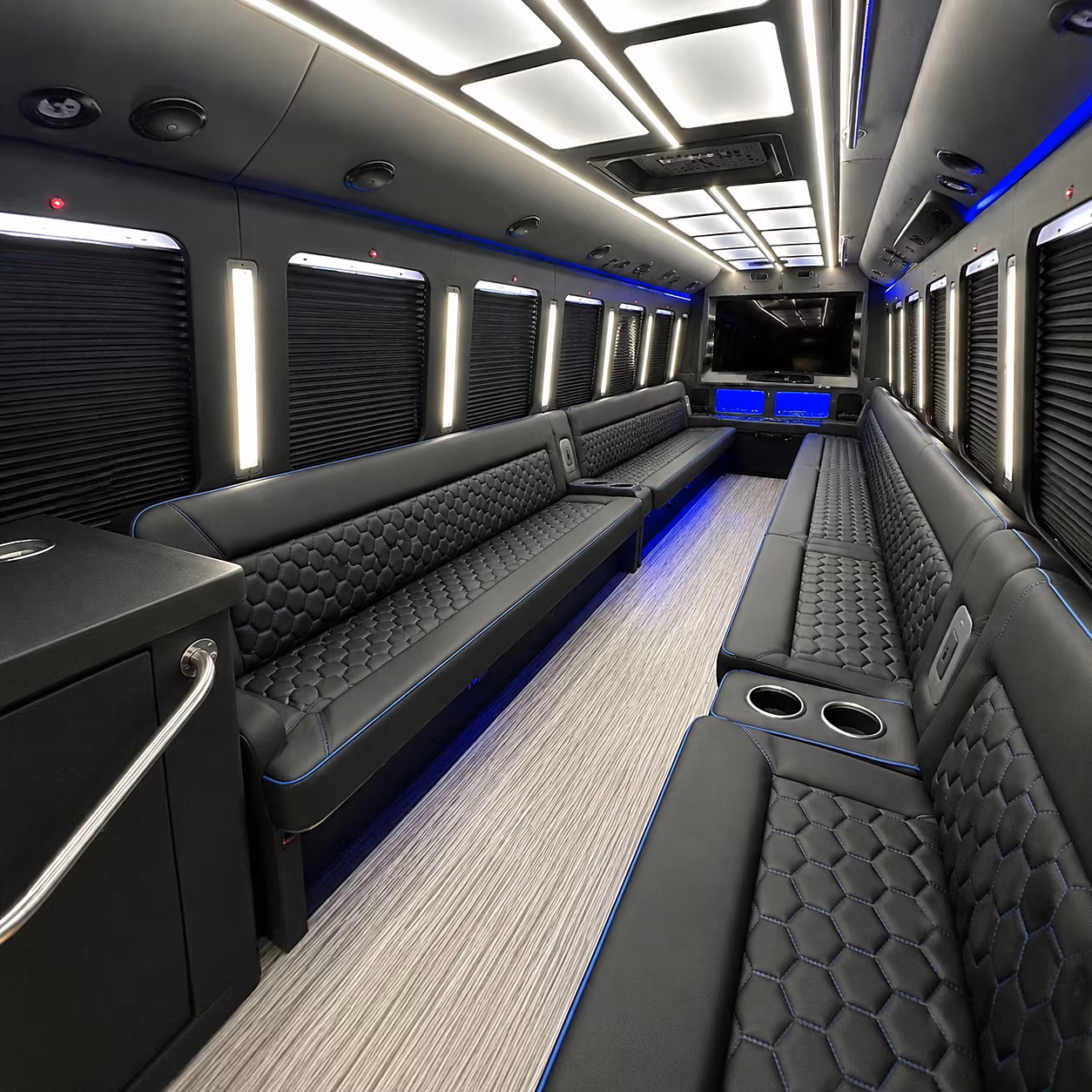 ann arbor party bus rentals inside