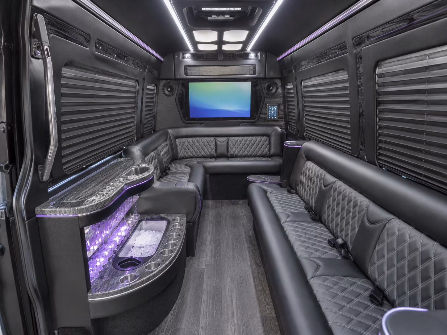 game day employee shuttles around michigan stadium
