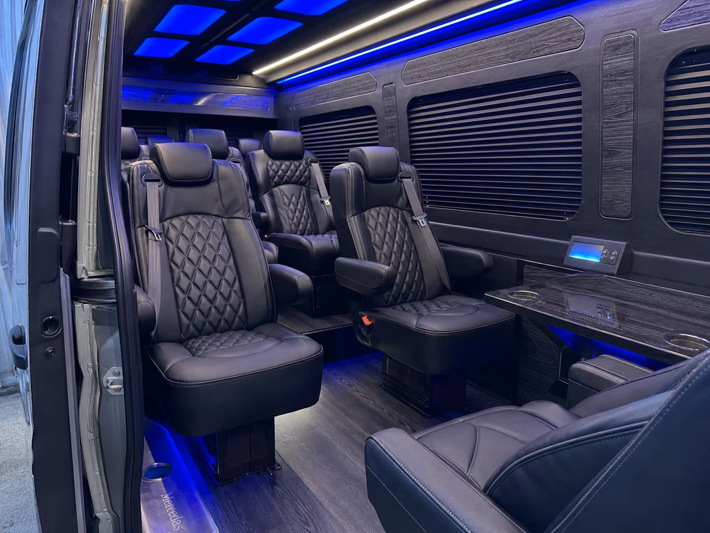 sprinter van transportation for groups and events across ann arbor